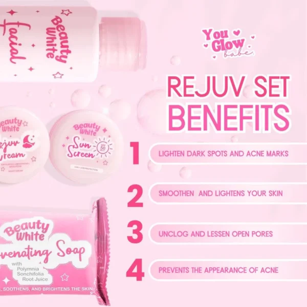 You Glow Babes Beauty White Rejuvenate Set - Image 2