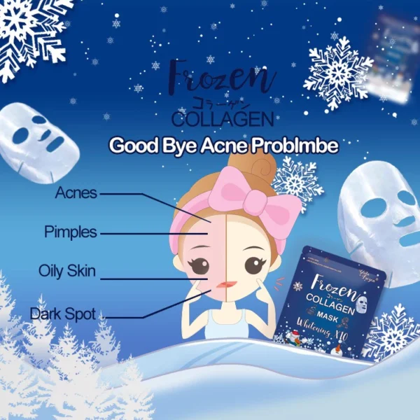 Frozen Collagen Mask 10X Whitening - Image 4