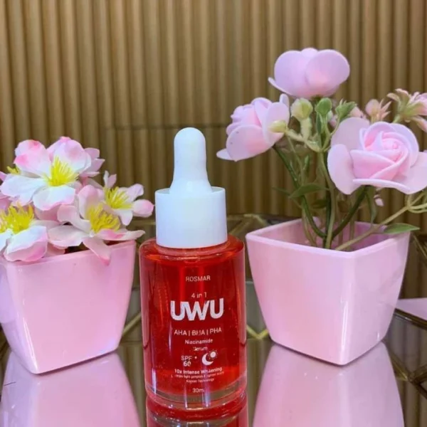 ROSMAR UWU Serum 30ml | 4in1 AHA BHA PHA Niacinamide - Image 3