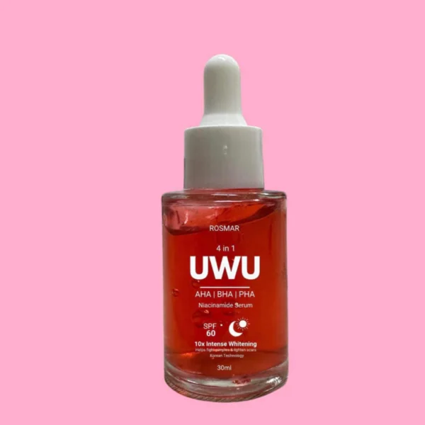 ROSMAR UWU Serum 30ml | 4in1 AHA BHA PHA Niacinamide - Image 2