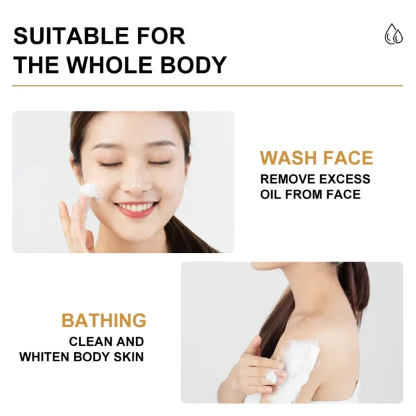 WORADA PAPAYA 10X WHITENING KOJIC SOAP 70g For All Skin Type Brightening I Moisturizing |Whitening - Image 4
