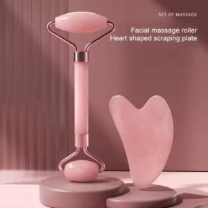 Facial Massage Roller – Heart-Shaped Scraping Plate for Radiant Skin